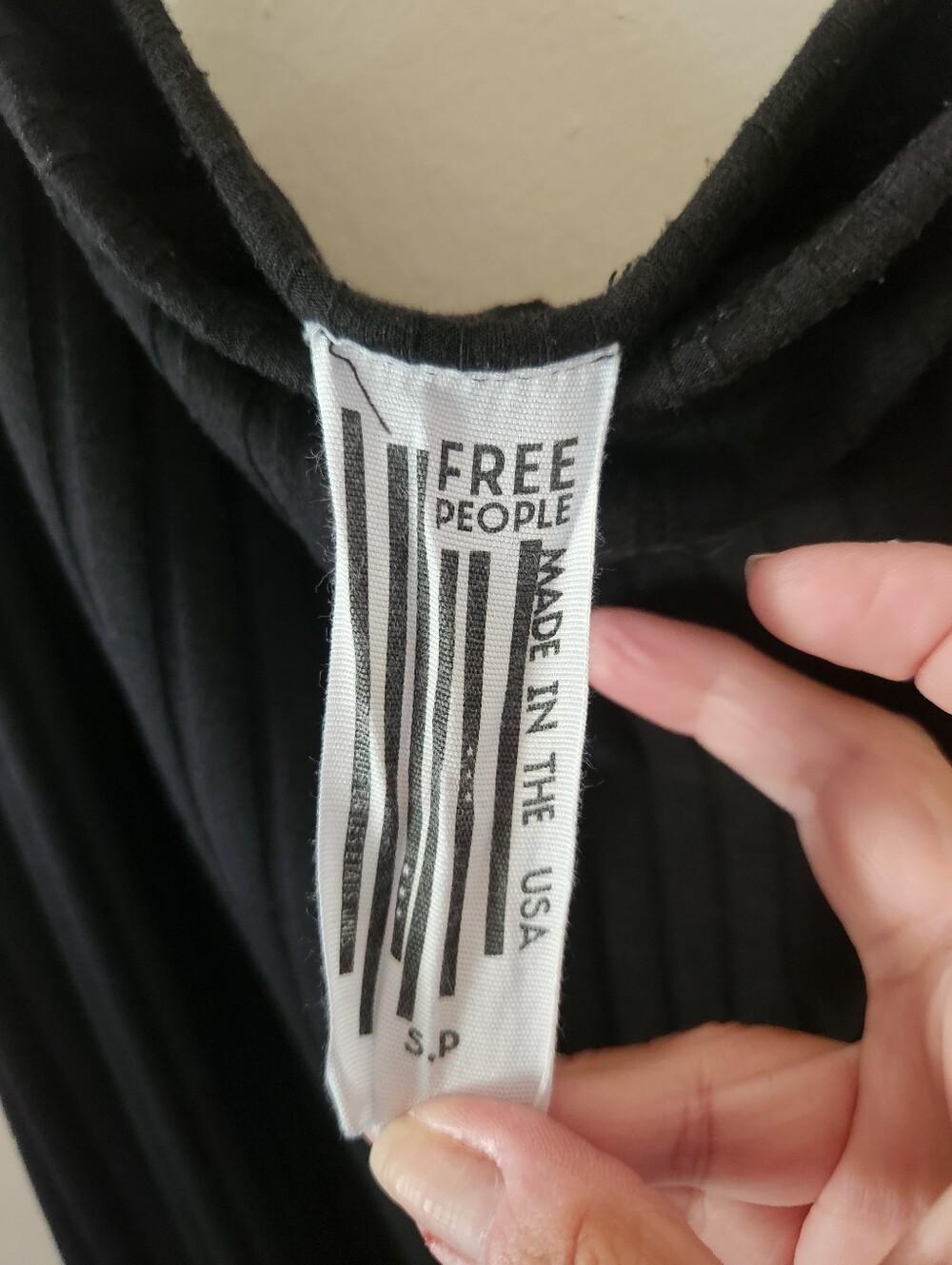 Free People One Shoulder Ribbed Dresd - Picture 6 of 7